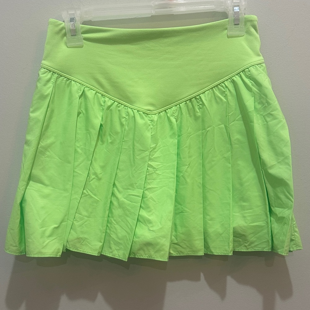 FP Movement by Free People Bright Green Mini Skirt - Picture 2 of 5